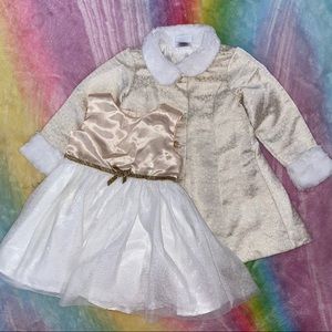 Baby Dress and coat 2-in-1